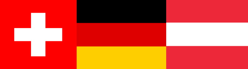 Deutschland, Österreich und Schweiz